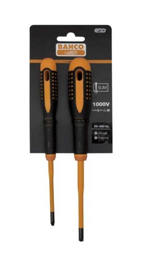 Insluated Ergo Screwdriver - 2 Piece Set