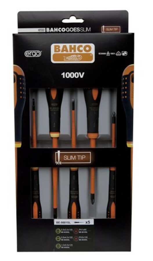 Insluated Ergo Screwdriver - 5 Piece Set