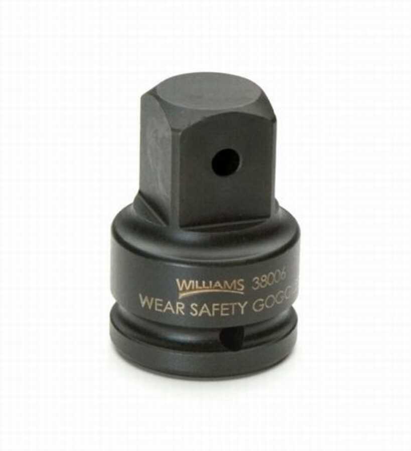 3/4 Female x 1 Male Impact Adaptor