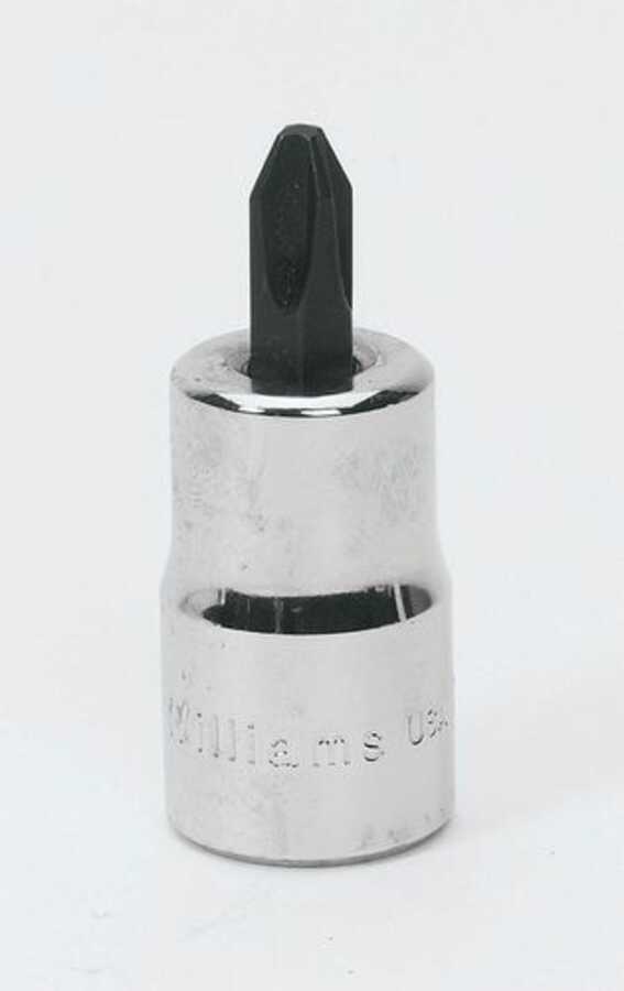 1/2" Drive SAE #4 Phillips Screwdriver Bit Socket