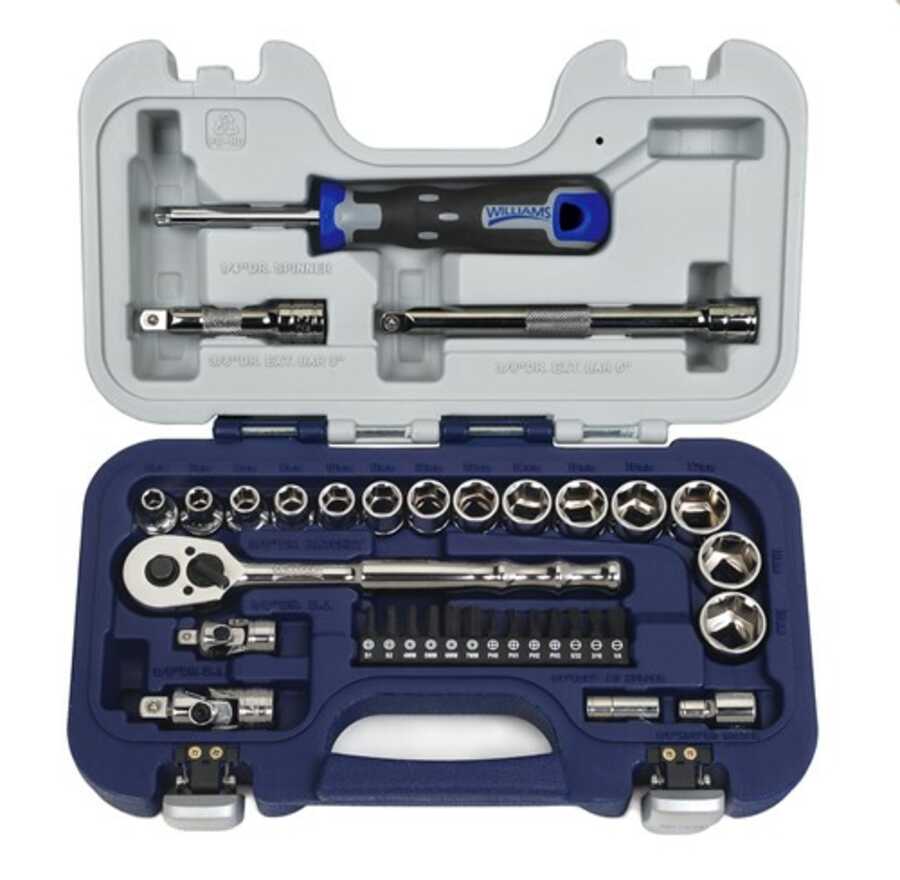 35 Piece Basic Tool Set, Metric