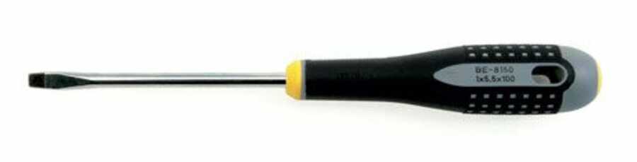 Screwdriver, Slot, Ergo Handle, 8-3/4 X 4 X 3/16