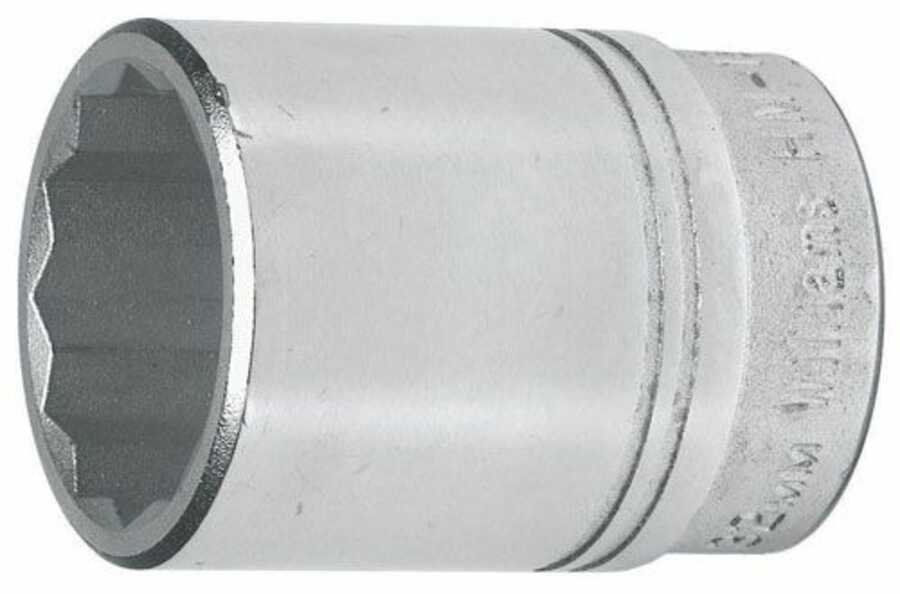 3/4" Drive 12-Point Metric 19 mm Shallow Socket