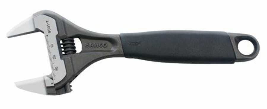 8" SAE Ergo™ Big Mouth Thin Jaw Adjustable Wrench with Ergo™ Han