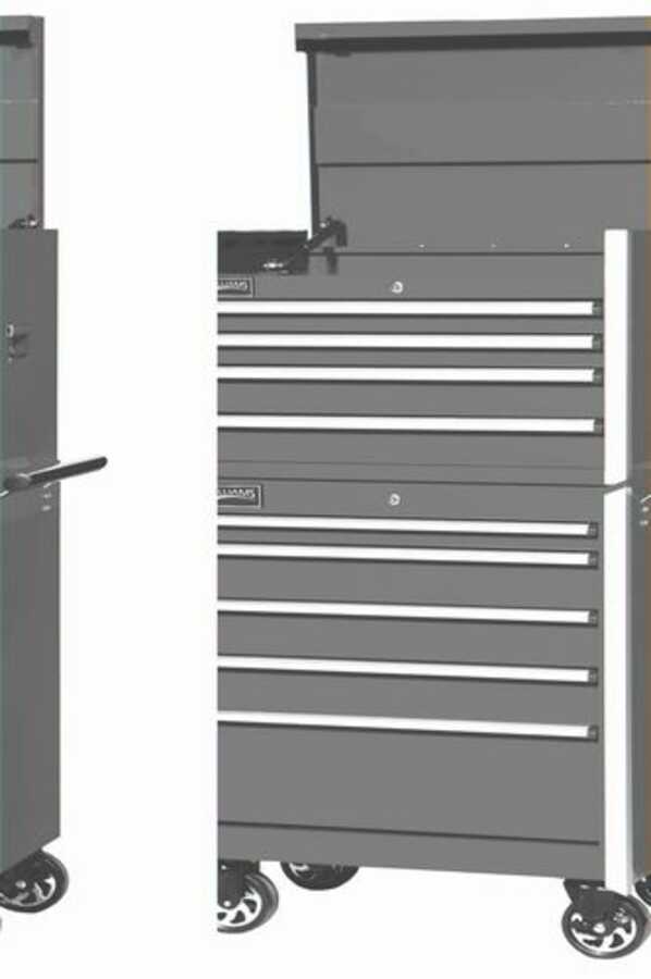 27" Wide x 18" Deep 5-Drawer Roll Cabinet, Commerc