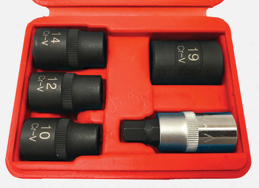 5 PC 5-POINT SOCKET SET