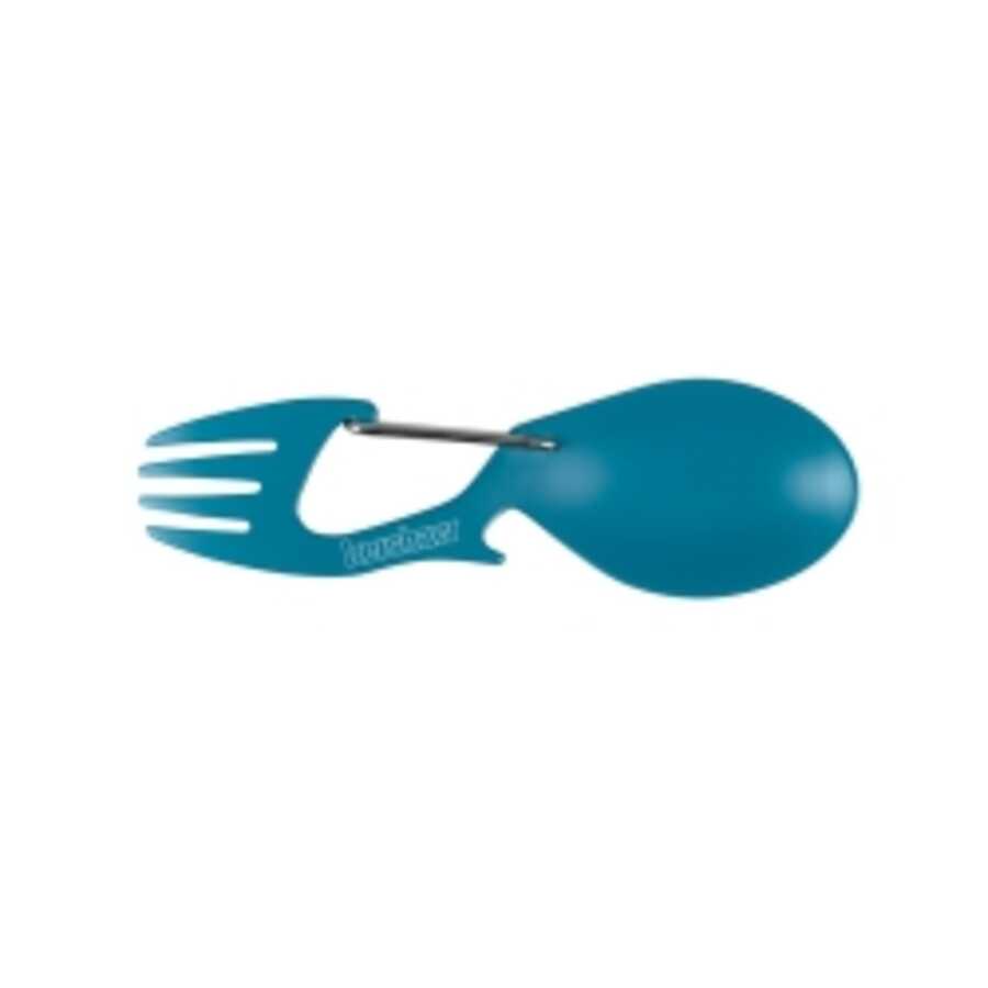 RATION TEAL Spoon, Fork, Bottle Opener & Carabiner