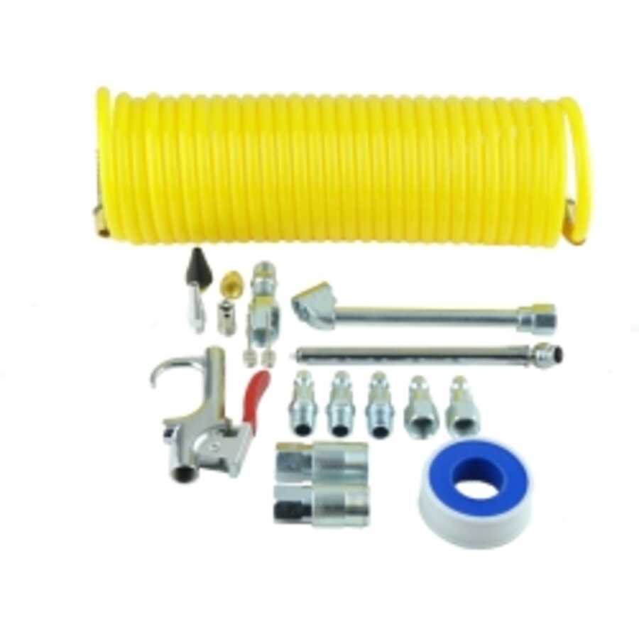 Air Hose Accessories Kit, 20 Pc