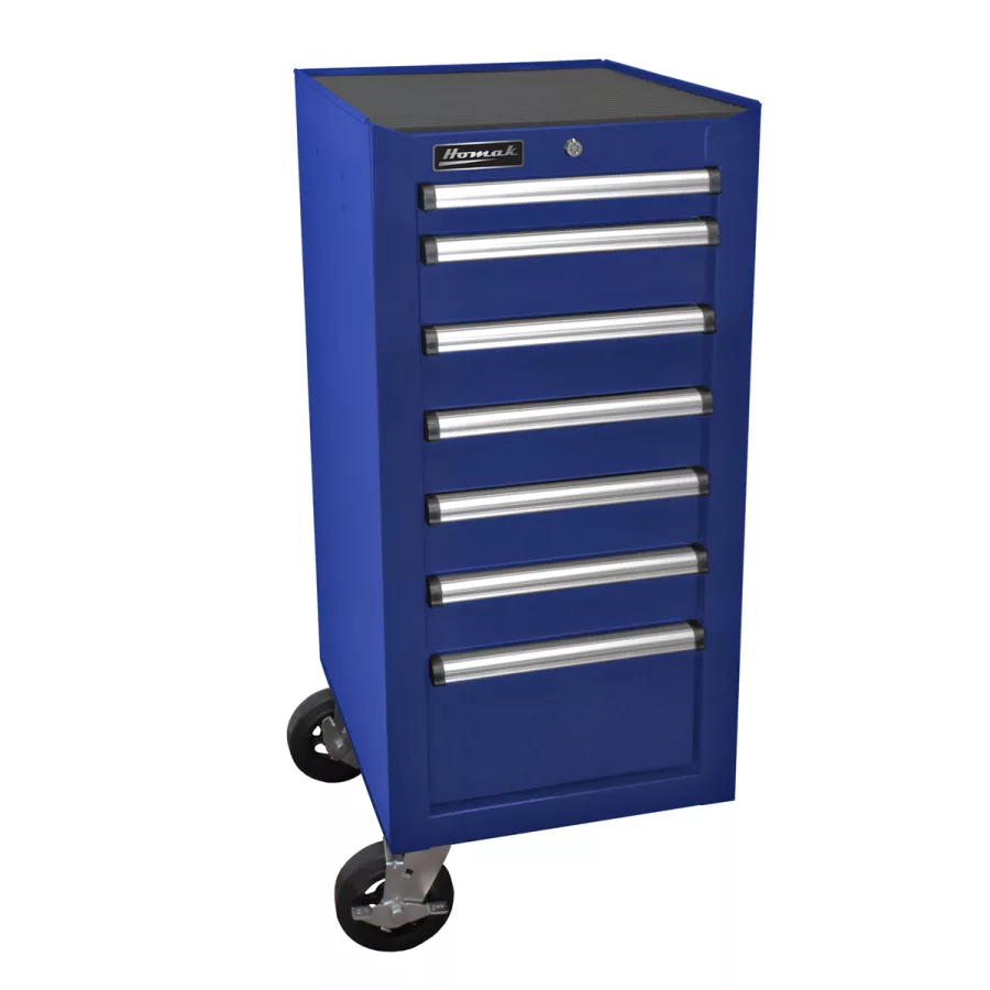 18" H2Pro Series 7-Drawer Side Cabinet-Blue 18" H2Pro Series 7-Drawer Side Cabinet-Blue