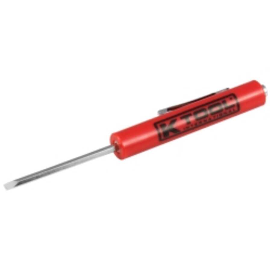 Pocket Screwdriver w/Clip Std 2/16", #1 Phillips