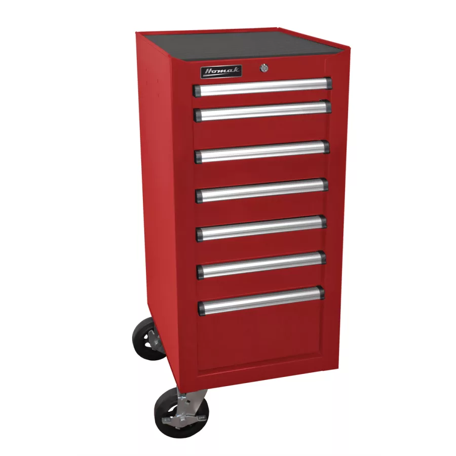 18" H2Pro Series 7-Drawer Side Cabinet-Red 18" H2Pro Series 7-Drawer Side Cabinet-Red