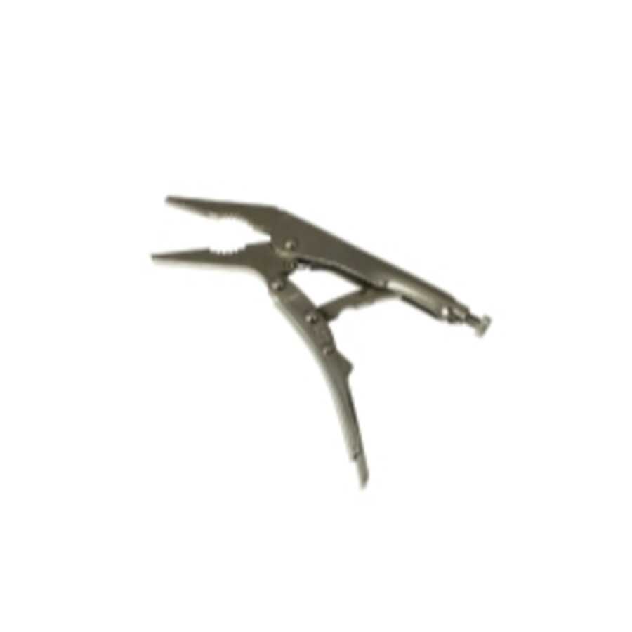 6.5IN Locking Pliers Long Nose Jaws