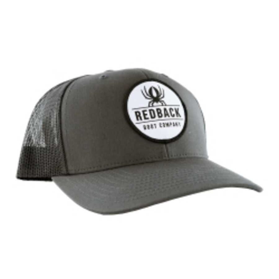 Retro Trucker Hat w/Patch - Charcoal