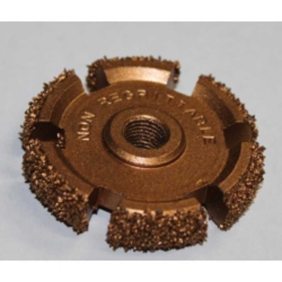 2" x 1/2" Buffout Wheel 36 grit