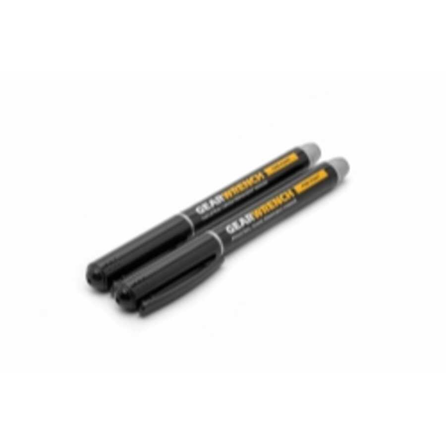 2 Pc. Fine Point Black Marker Set