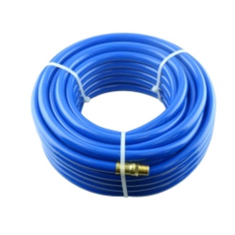 3/8" x 50 ft Heavy Duty PVC Air Hose