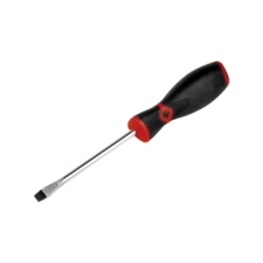 SLOTTED 1/4"X4" CLEAR HANDLED SCREWDRIVER