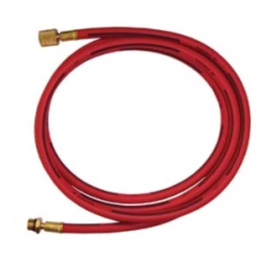 96" R134a Red Charging Hose 14mm-M x 1/2" ACME-F