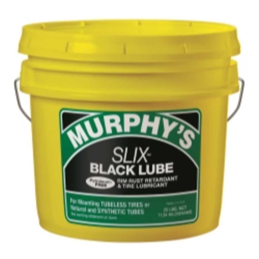 Murphy's Slix Black Tire Lubricant 25 Lb. Pail