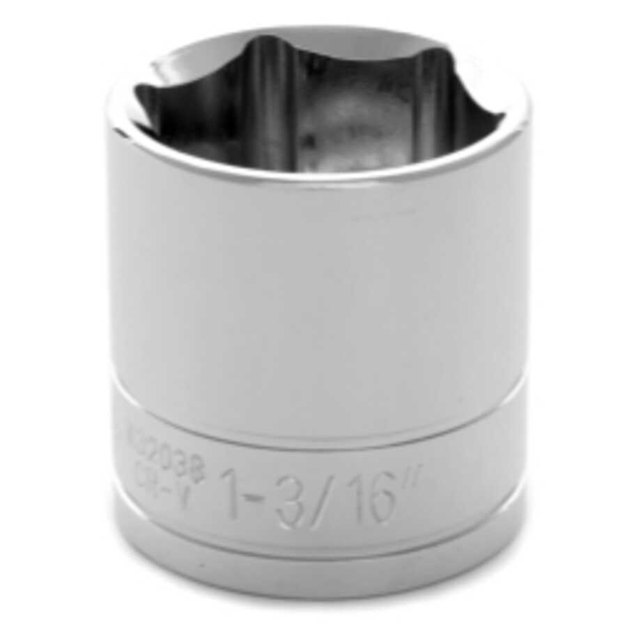 1/2" Dr 6pt Std. Socket 1-3/16