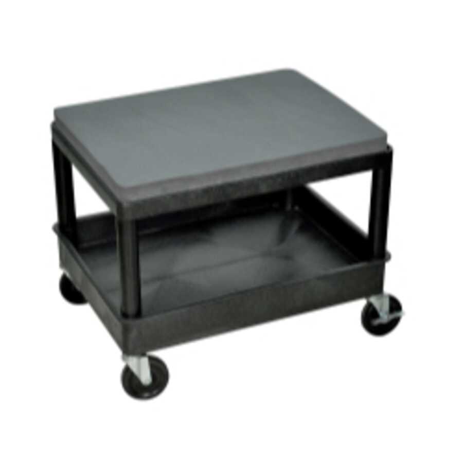 Luxor Mobile Mechanic's Seat- 2 Shelf