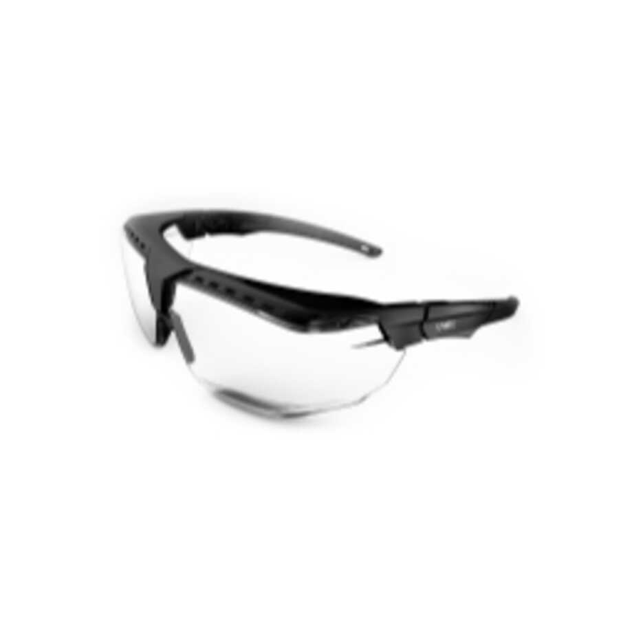 UVEX AVATAR GLASSES OTG BLK/BLK, CLEAR HC