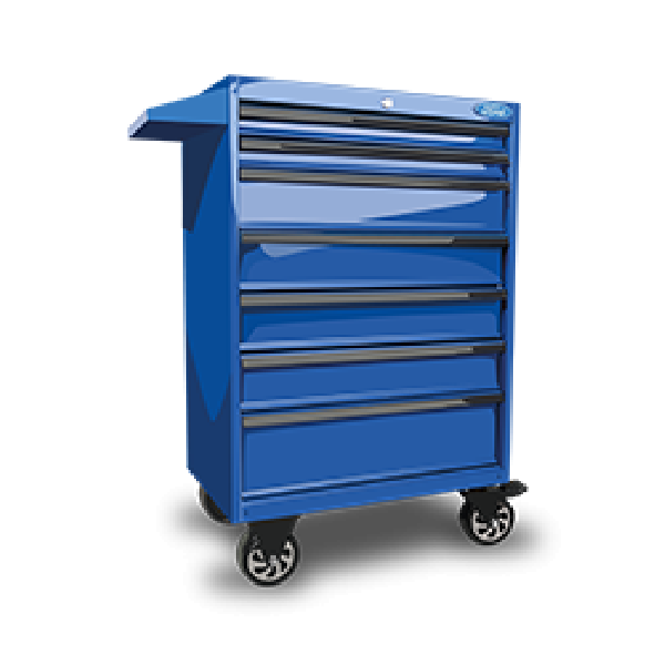 Ford Rolling Cabinet 7 Drawer