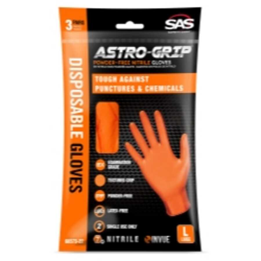 Dual-Sided Scale Grip Disposable Glove