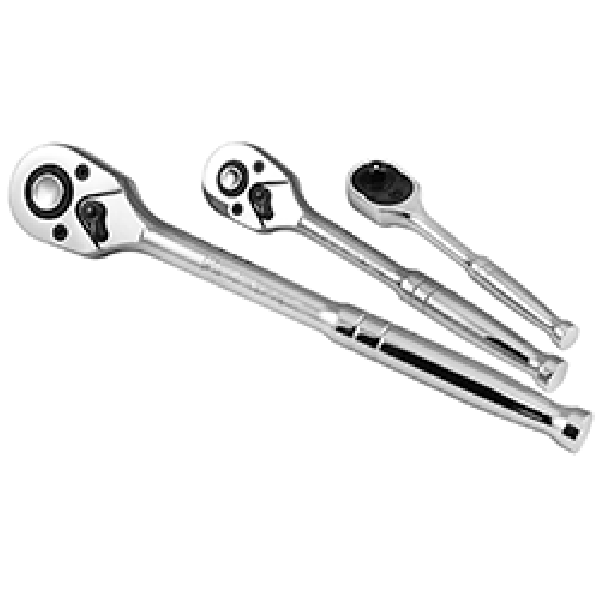 3-PC THIN PROFILE RATCHET SET