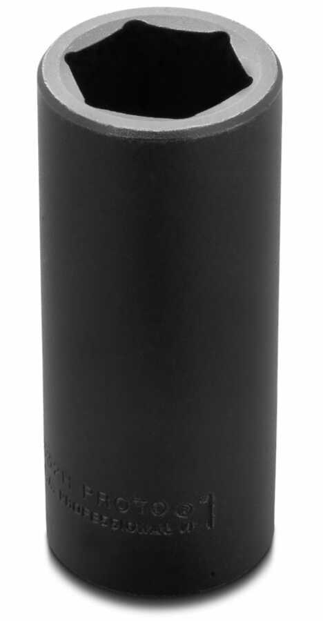 1/2" DRIVE DEEP IMPACT SOCKET 1" - 6 POINT