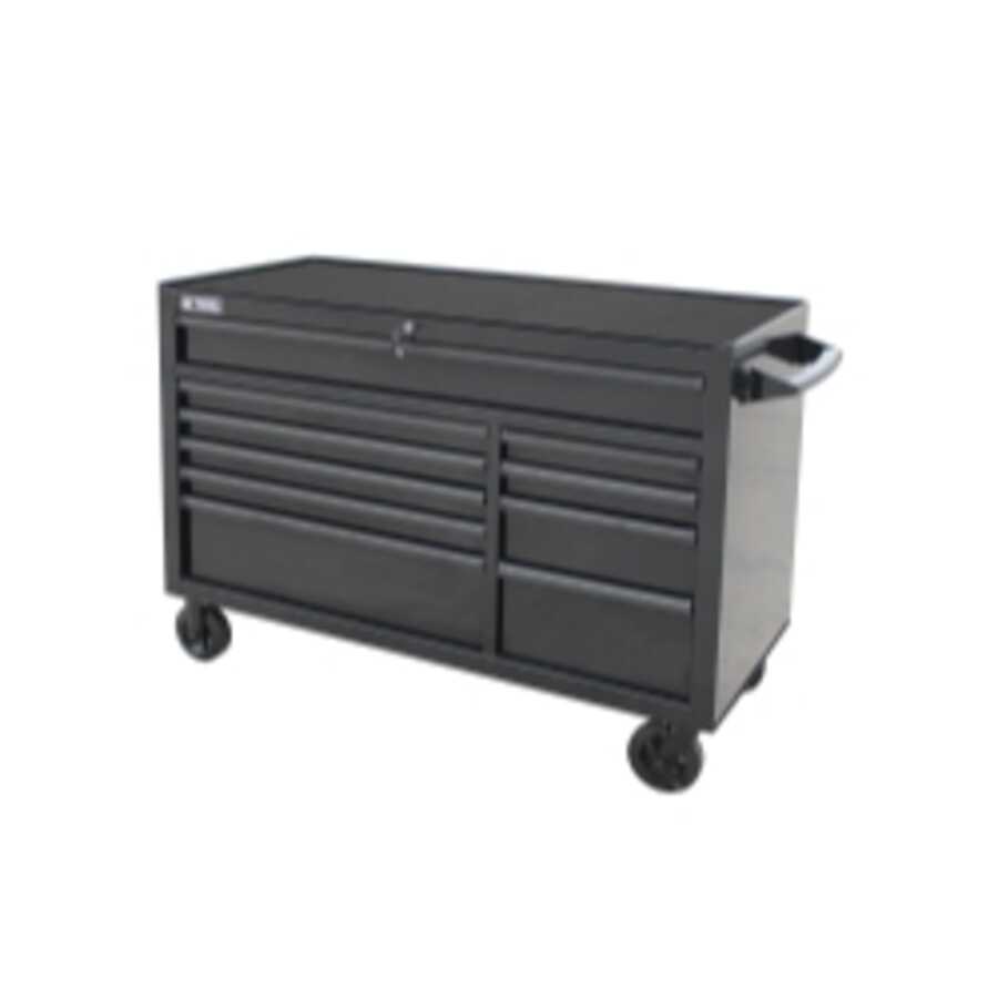 Black Tool Cabinet ProSeries 54" Rolling 10-Drawer