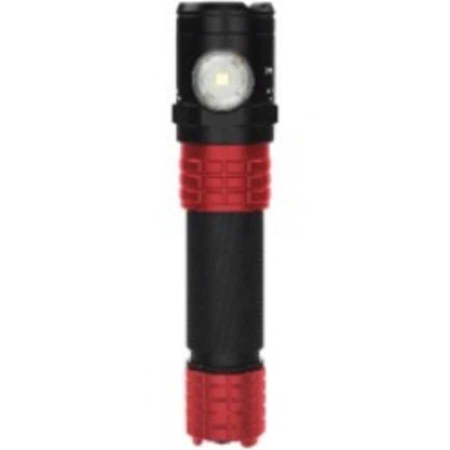 Red Tactical Flashlight