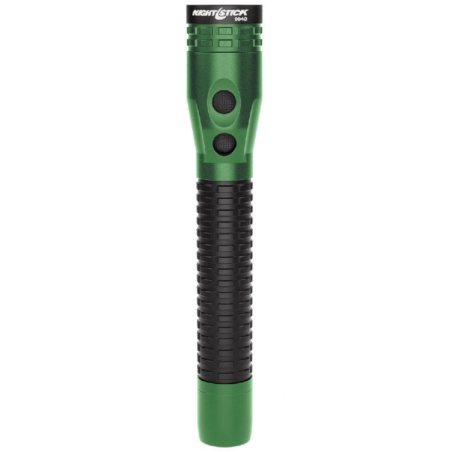 Rechargeable Flashlight w/ Magnet - Green