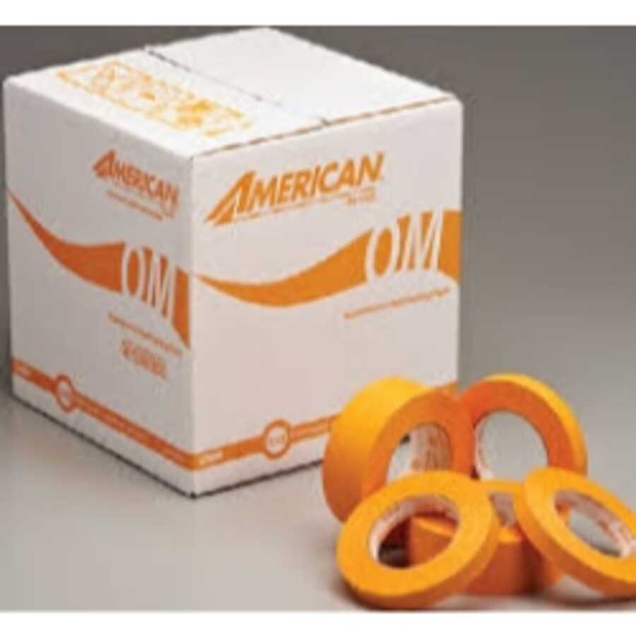 36MM X 54.8M (1-1/2IN) ORANGE MASKING TAPE