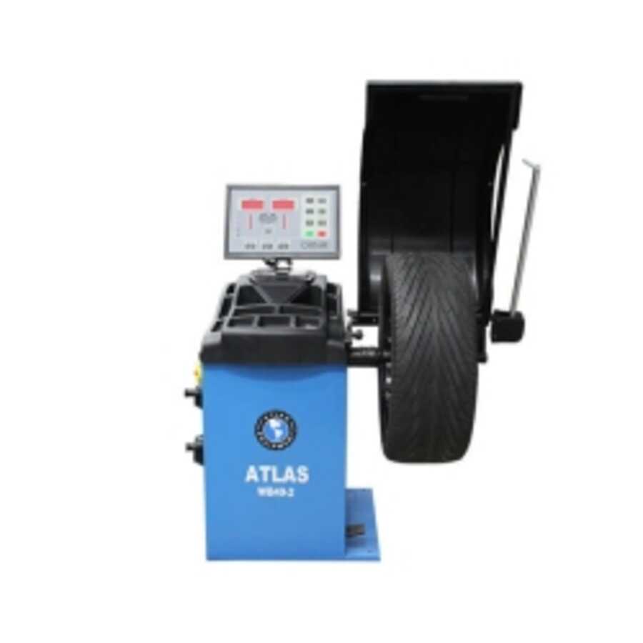 ATLAS WB49 PREMIUM WHEEL BALANCER W/ 3D GAUGE