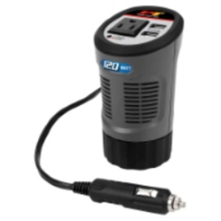 120-Watt Cup Power Inverter