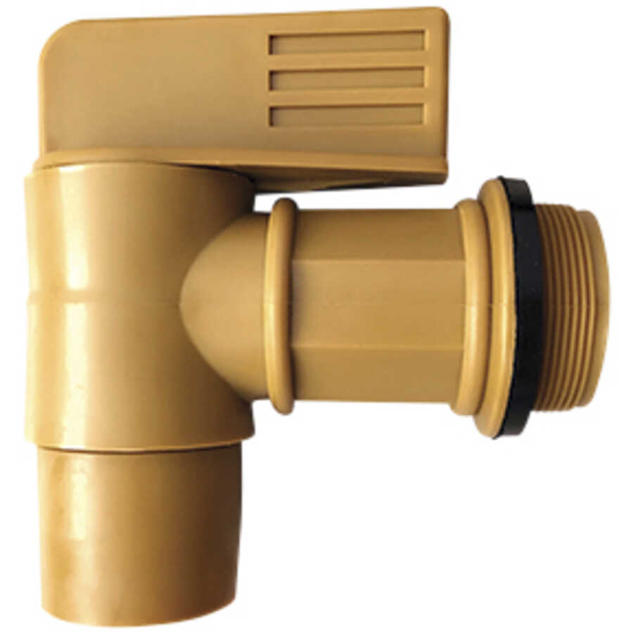 PLASTIC DRM FAUCET 2IN NPT