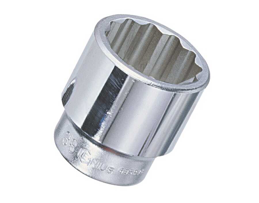 3/4" Dr. 66mm 12-Point Hand Socket