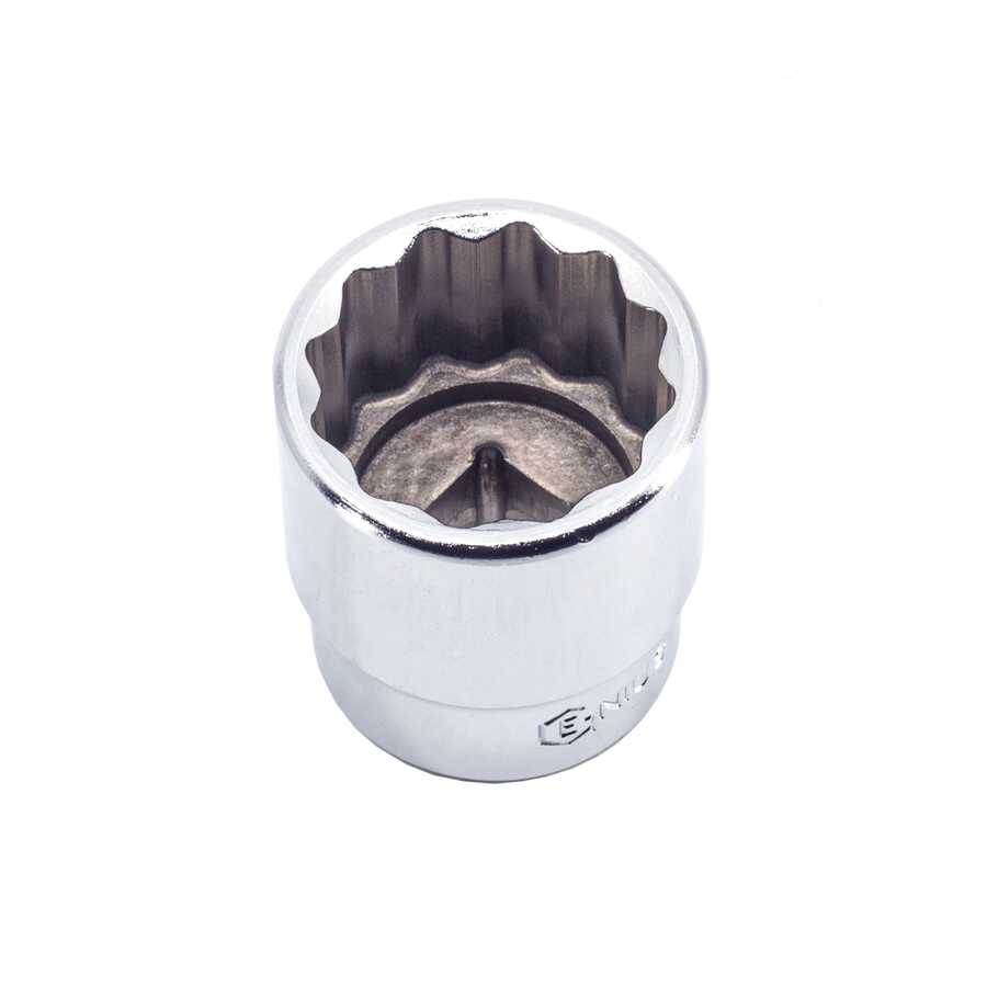 1/2" Dr. 9mm 12-pt. Hand Socket