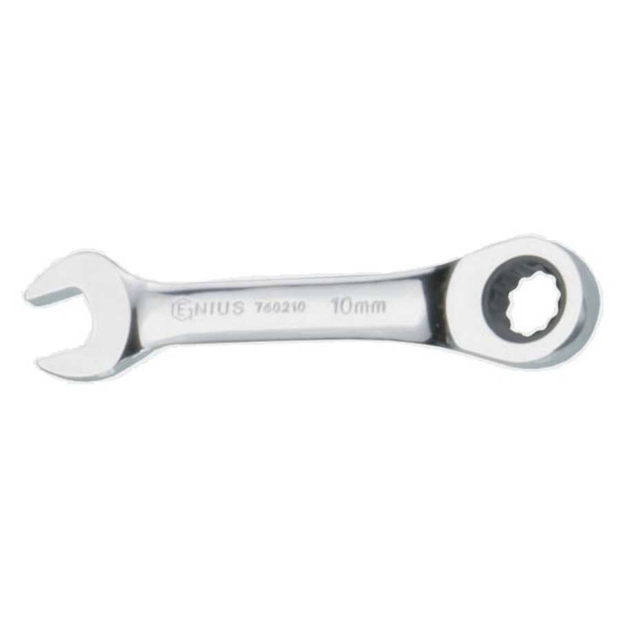 13mm Stubby High-Polished Ratcheting / Gear Wrench