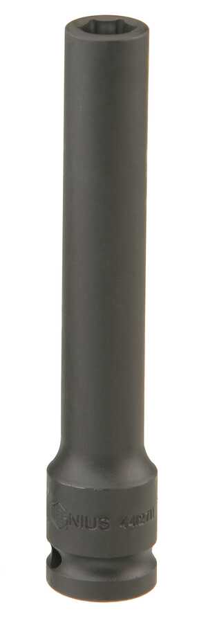 1/2"Dr. 1/2" Extra-deep Impact Socket 127mml