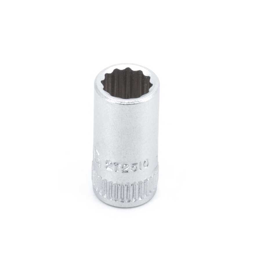 1/4" Dr. 3/8" 12-pt. Hand Socket