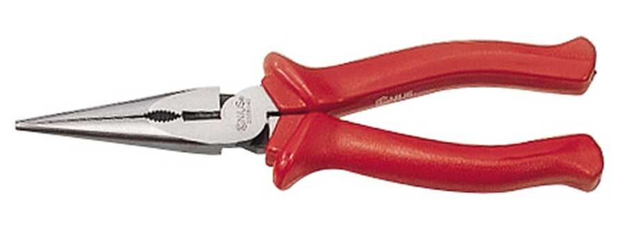 Chain Nose Pliers with Cutter, 8"L