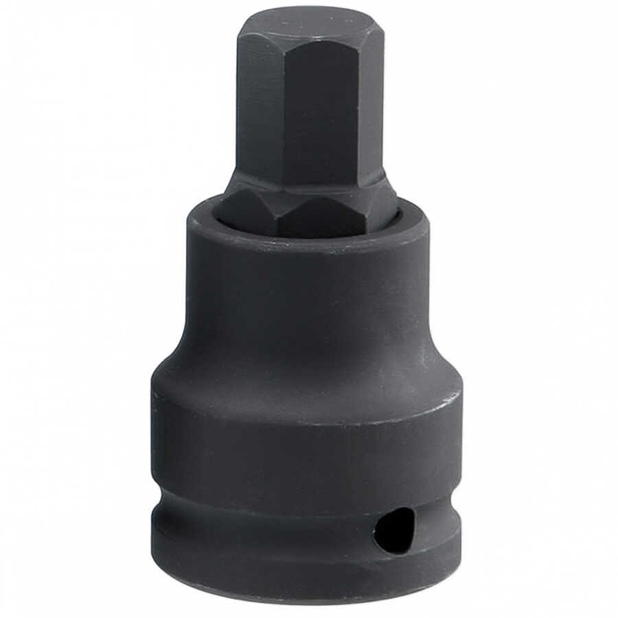 1" Dr. 19mm Hex Bit Socket