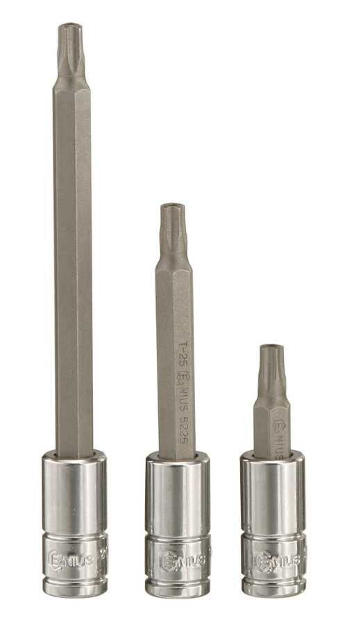 1/4" Dr. T-15 Pentacle Bit Socket 100mmL