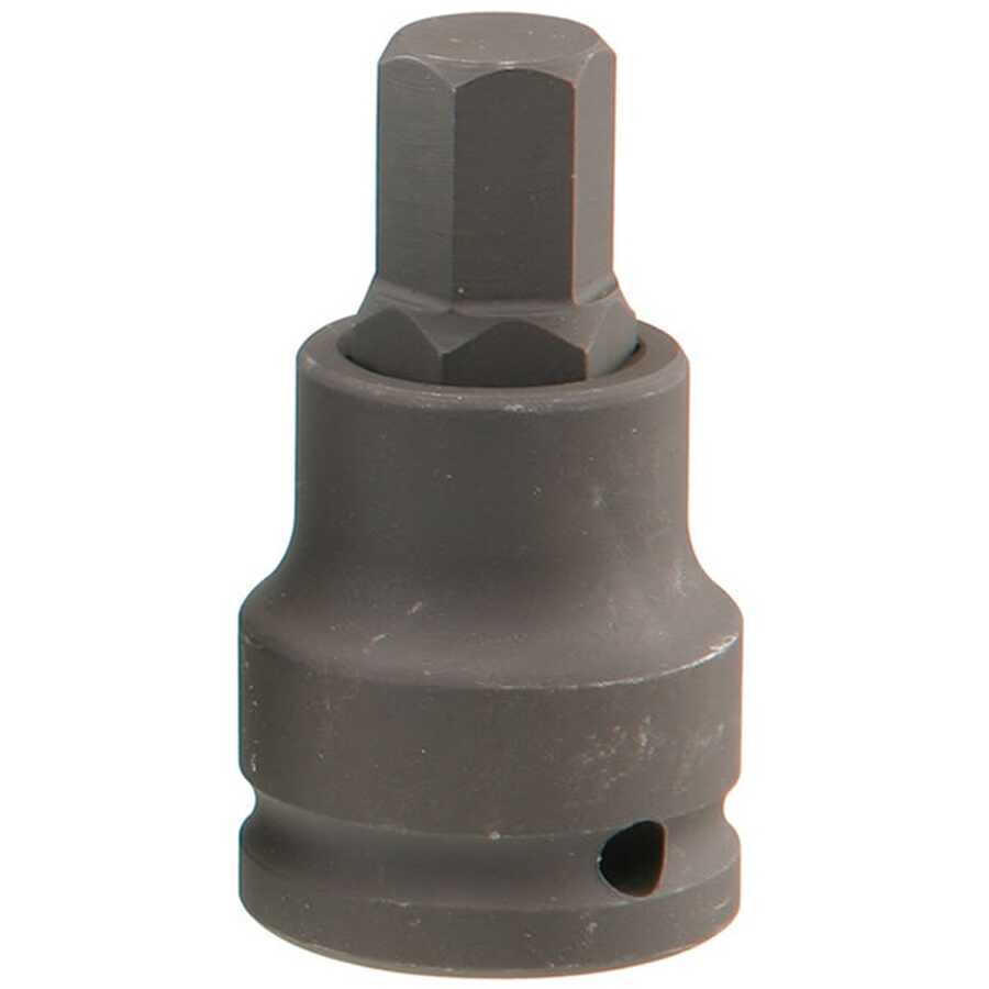 3/4" Dr. 17mm Hex Bit Socket