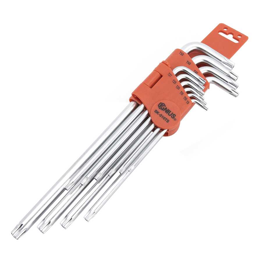 10PC L-Shaped Tamperproof Star Wrench Set -S2