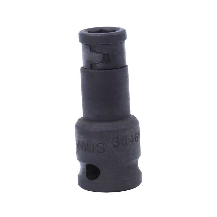 3/8" Dr. 5/16"Hex Impact Bit Holder, 46 mmL