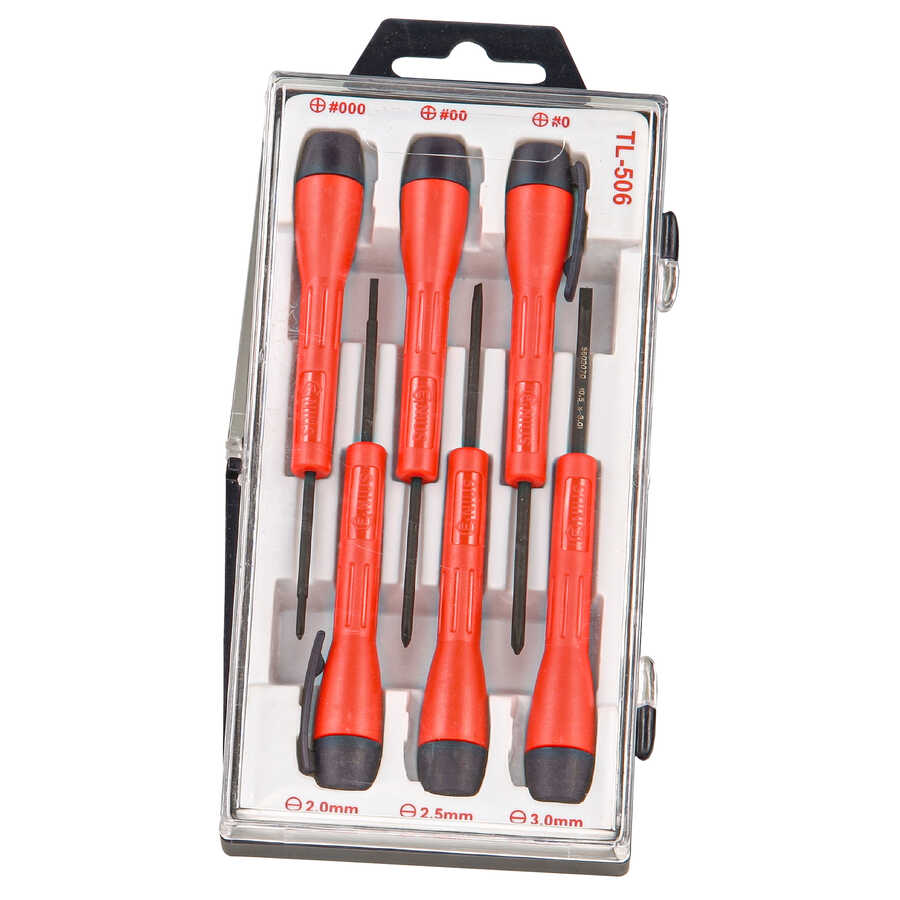 6PC Micro-Tech Screwdriver Set