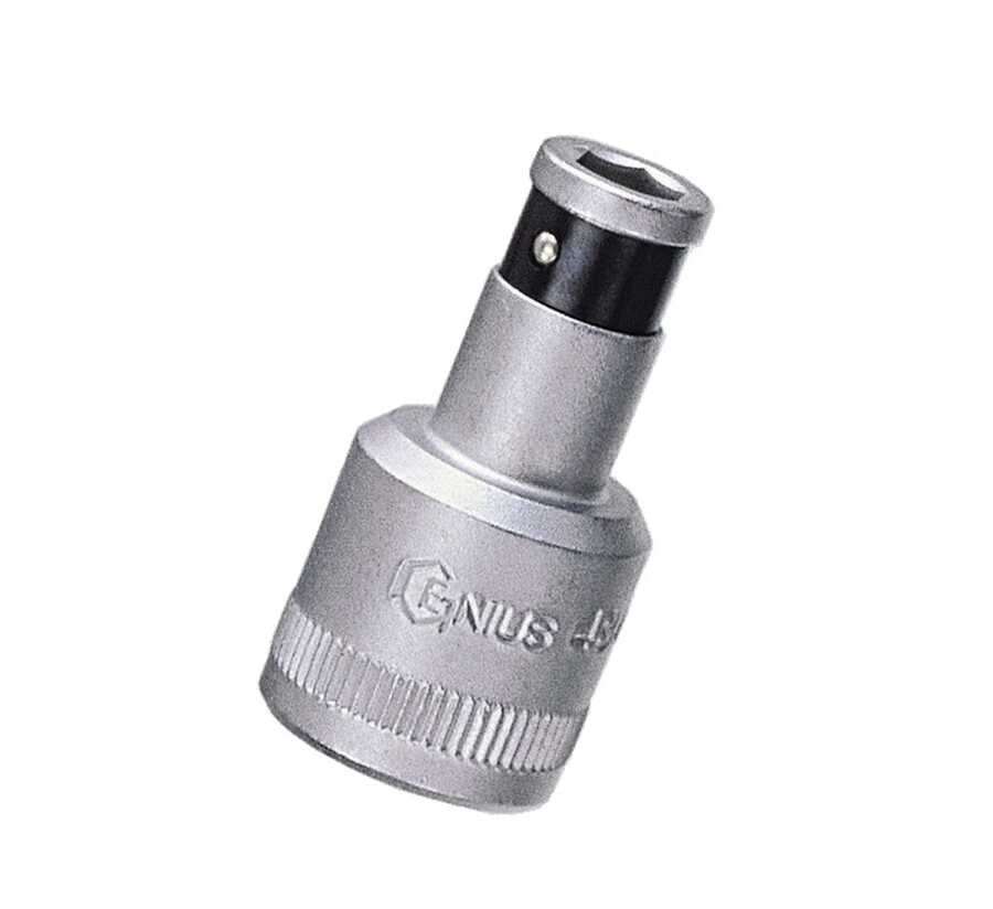 1/2" Dr. 10mm Hex Bit Holder, 45mmL